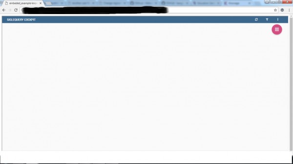 when i use demo user chart not displaying