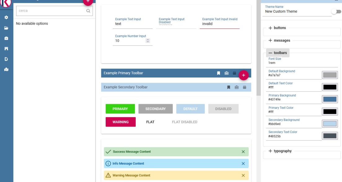 KNOWAGE 8.1 RC - theme management